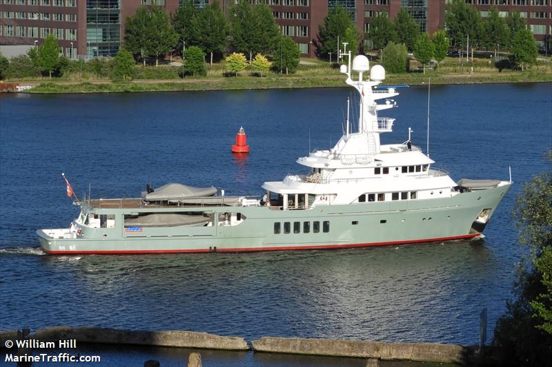 mmm (Yacht) - IMO 1002706, MMSI 310034000, Call Sign ZCAU2 under the flag of Bermuda