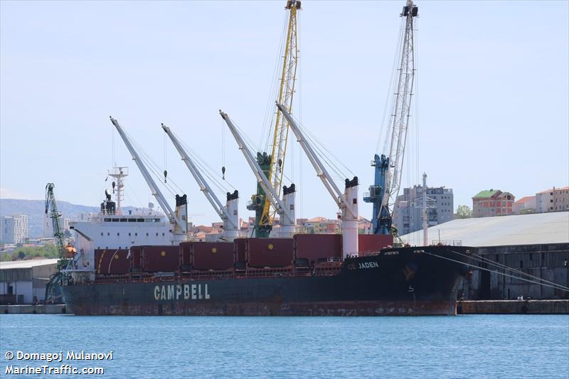 cs jaden (Bulk Carrier) - IMO 9660061, MMSI 311000137, Call Sign C6AS4 under the flag of Bahamas