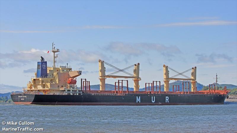 african kestrel (General Cargo Ship) - IMO 9726205, MMSI 311000711, Call Sign C6DL5 under the flag of Bahamas