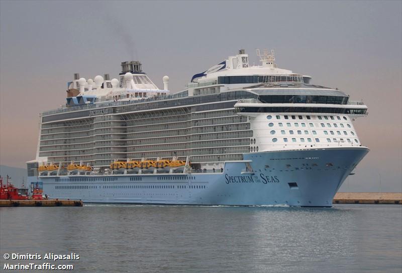 spectrum of the seas (Passenger (Cruise) Ship) - IMO 9778856, MMSI 311000749, Call Sign C6DQ5 under the flag of Bahamas
