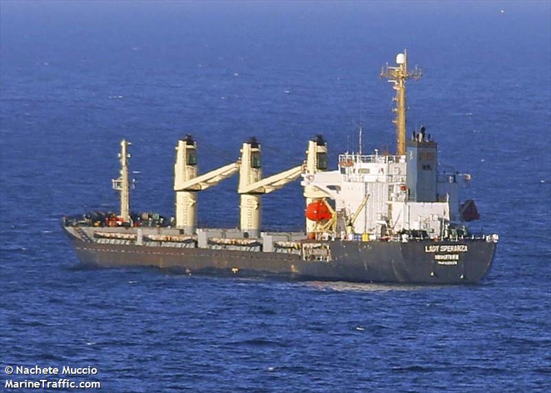 lady speranza (Bulk Carrier) - IMO 9200574, MMSI 314515000, Call Sign 8PAW4 under the flag of Barbados