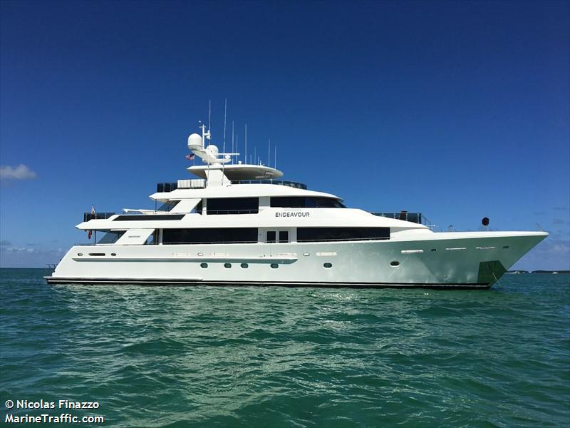 endeavour (Yacht) - IMO 9663788, MMSI 319056200, Call Sign ZGDL4 under the flag of Cayman Islands