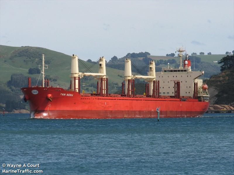 pan nova (Bulk Carrier) - IMO 9883003, MMSI 352546000, Call Sign 3EAE5 under the flag of Panama