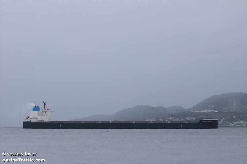 huge kumano (Bulk Carrier) - IMO 9889277, MMSI 353662000, Call Sign 3FQN5 under the flag of Panama