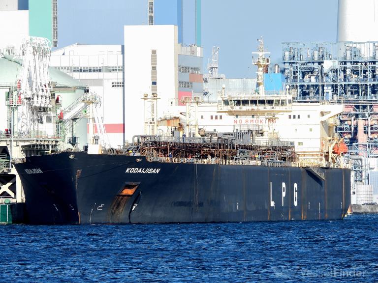 kodaijisan (LPG Tanker) - IMO 9249049, MMSI 354453000, Call Sign HPLL under the flag of Panama