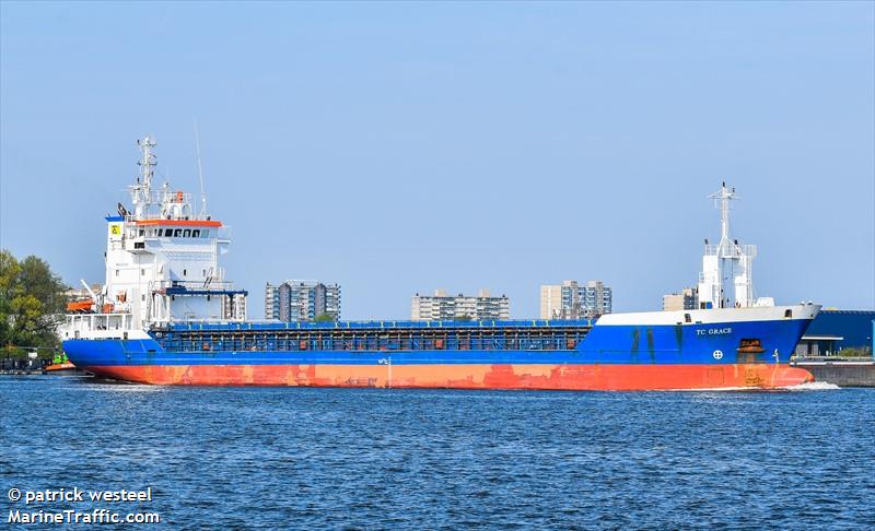 tc grace (General Cargo Ship) - IMO 9130236, MMSI 355253000, Call Sign 3FXZ8 under the flag of Panama