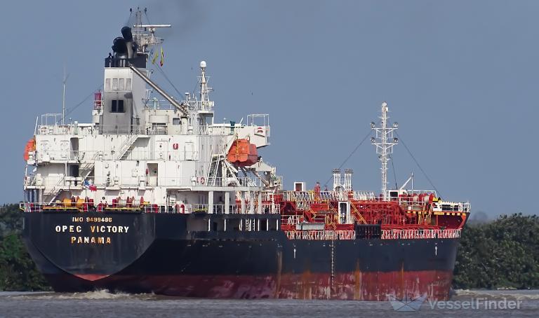 opec victory (Chemical/Oil Products Tanker) - IMO 9499486, MMSI 356159000, Call Sign 3EWG3 under the flag of Panama