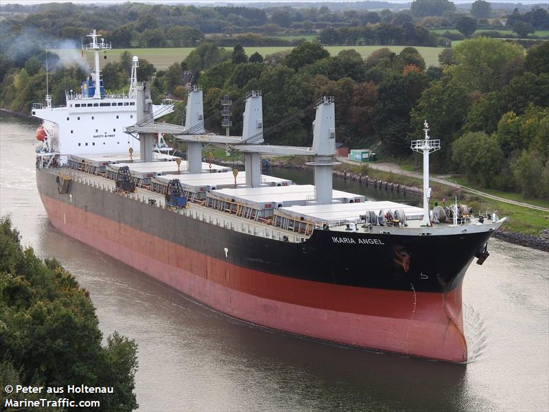 ikaria angel (Bulk Carrier) - IMO 9194397, MMSI 357321000, Call Sign 3FFZ9 under the flag of Panama