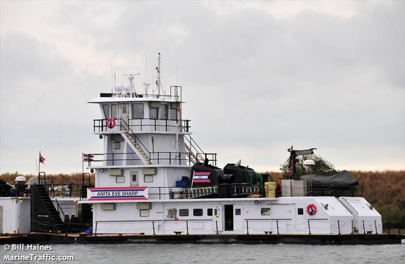 anita eve sharp (Tug) - IMO , MMSI 367057930, Call Sign WDC6563 under the flag of United States (USA)