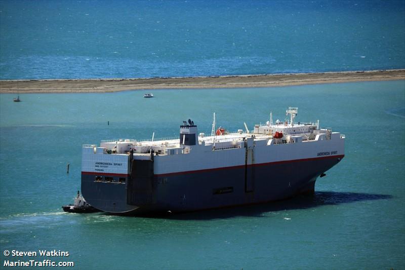andromeda spirit (Vehicles Carrier) - IMO 9372327, MMSI 372945000, Call Sign 3ELH2 under the flag of Panama