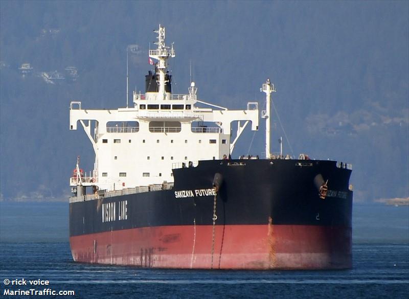 sakizaya future (Bulk Carrier) - IMO 9713818, MMSI 374450000, Call Sign 3EKP9 under the flag of Panama