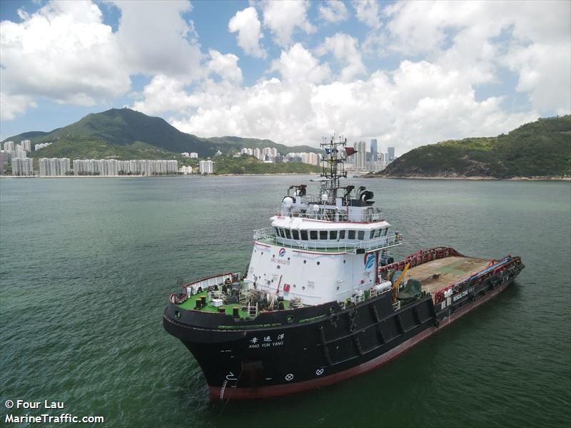 xing yun yang (Offshore Tug/Supply Ship) - IMO 9663219, MMSI 413361990, Call Sign BHNZ3 under the flag of China