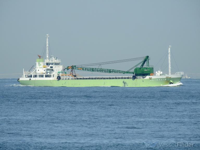 soc no.1 (General Cargo Ship) - IMO 9781217, MMSI 431007215, Call Sign JD3956 under the flag of Japan