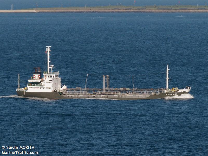 shinkomaru no.8 (Chemical Tanker) - IMO 9047130, MMSI 431400035, Call Sign JK5142 under the flag of Japan