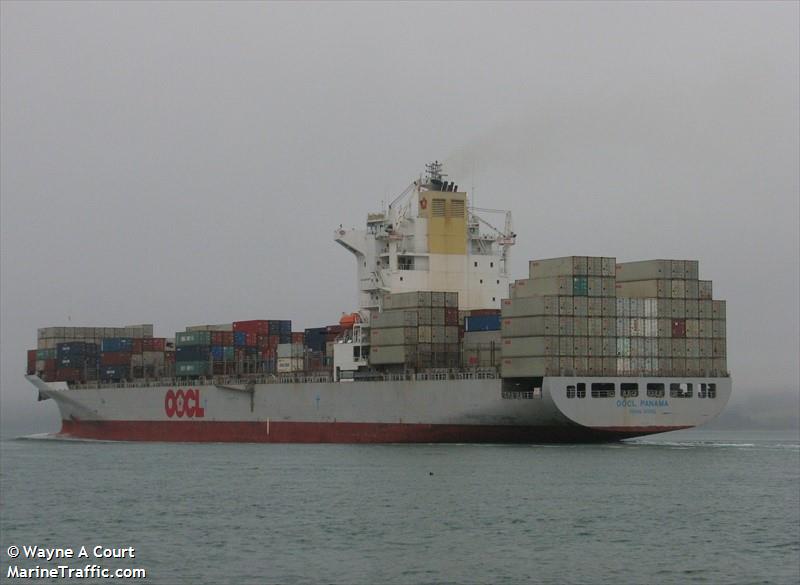 oocl panama (Container Ship) - IMO 9355769, MMSI 477056600, Call Sign VRDU8 under the flag of Hong Kong