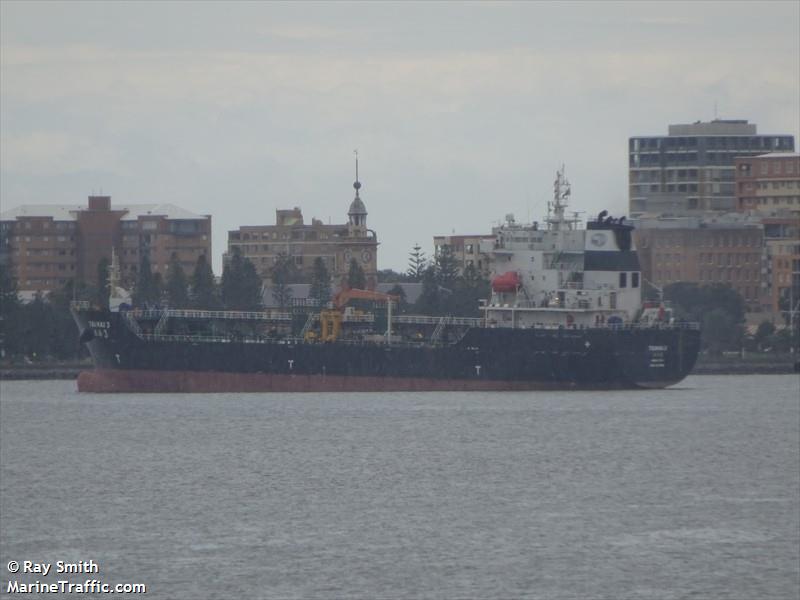 taihai 3 (Bitumen Tanker) - IMO 9811098, MMSI 477112500, Call Sign VRRA6 under the flag of Hong Kong