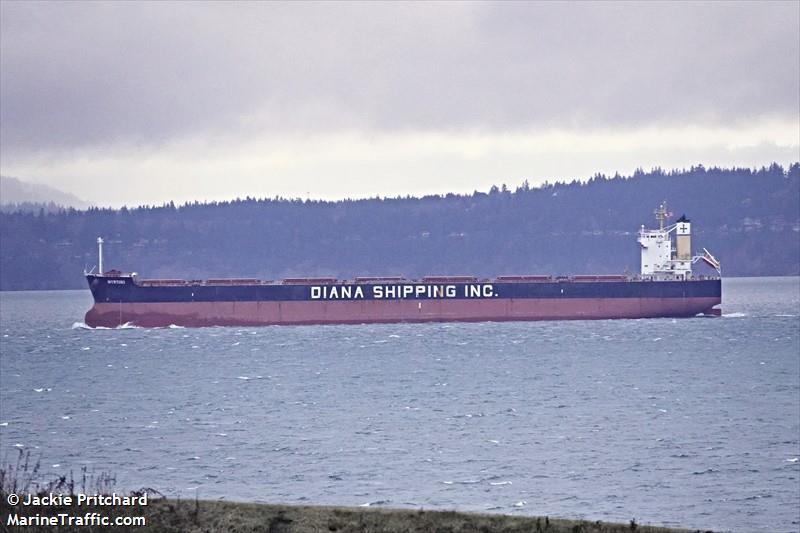 myrsini (Bulk Carrier) - IMO 9422940, MMSI 538005284, Call Sign V7CM6 under the flag of Marshall Islands