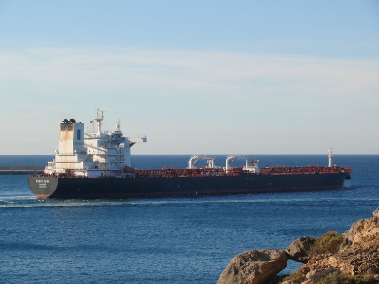 front vega (Crude Oil Tanker) - IMO 9767338, MMSI 538007216, Call Sign V7VZ5 under the flag of Marshall Islands