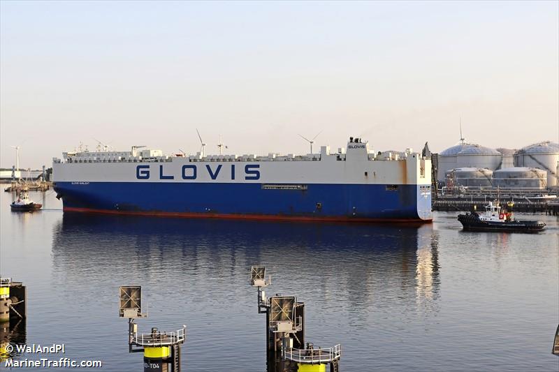 glovis sunlight (Vehicles Carrier) - IMO 9798416, MMSI 538007440, Call Sign V7JP5 under the flag of Marshall Islands