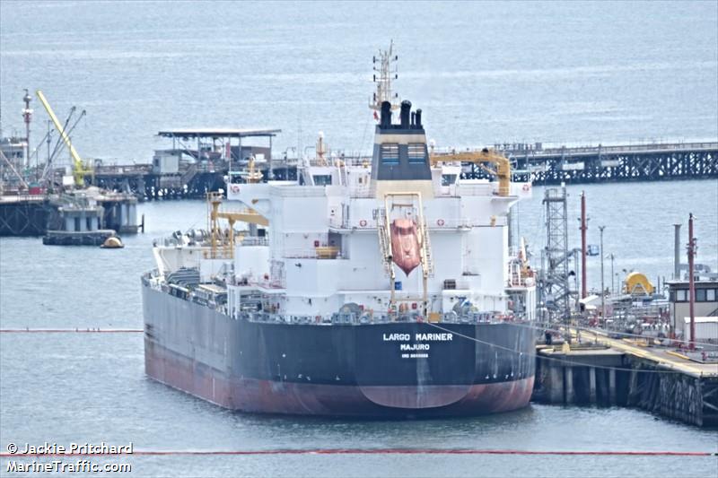 largo mariner (Chemical/Oil Products Tanker) - IMO 9699866, MMSI 538007574, Call Sign V7UZ6 under the flag of Marshall Islands