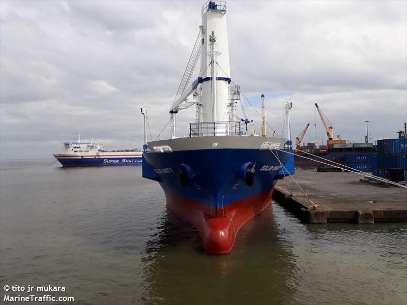 solid unity (General Cargo Ship) - IMO 9798117, MMSI 548170500, Call Sign 4DFR-3 under the flag of Philippines