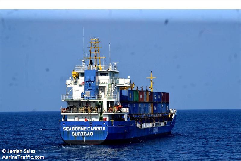 seaborne cargo6 (General Cargo Ship) - IMO 9145114, MMSI 553111630, Call Sign DUA3571 under the flag of Papua New Guinea