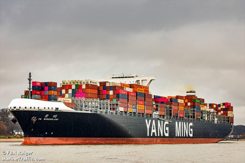 ym wonderland (Container Ship) - IMO 9820910, MMSI 563070800, Call Sign 9V5641 under the flag of Singapore