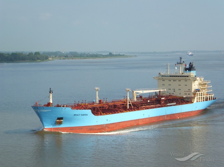 maersk brigit (Chemical/Oil Products Tanker) - IMO 9340582, MMSI 563481000, Call Sign 9V3565 under the flag of Singapore