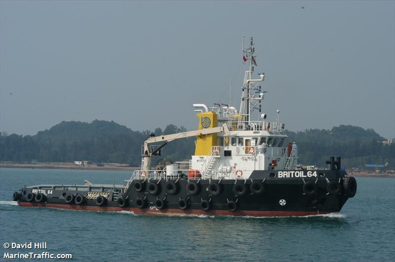 britoil 64 (Anchor Hoy) - IMO 9352470, MMSI 563969000, Call Sign 9V6583 under the flag of Singapore