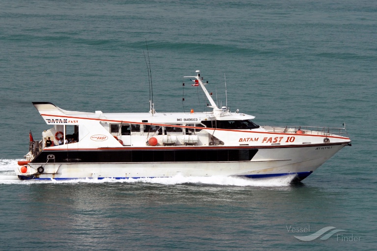 jet flyte i (Passenger Ship) - IMO 9149603, MMSI 564297000, Call Sign 9V5460 under the flag of Singapore