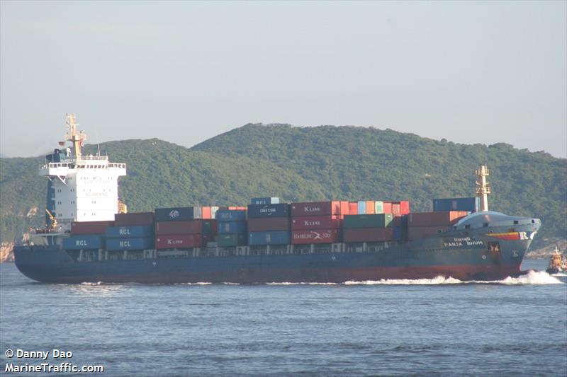 panja bhum (Container Ship) - IMO 9338321, MMSI 565697000, Call Sign 9VJQ2 under the flag of Singapore