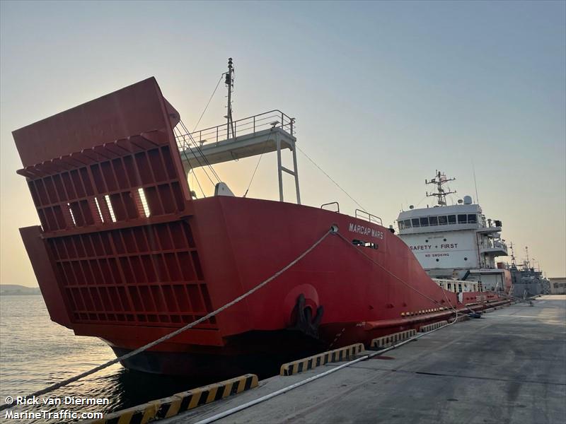 marcap mars (Landing Craft) - IMO 9834698, MMSI 572279220, Call Sign T2LE5 under the flag of Tuvalu