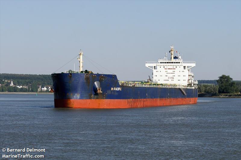 w-pacific (Bulk Carrier) - IMO 9596650, MMSI 636016243, Call Sign D5FE8 under the flag of Liberia