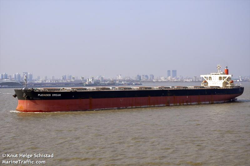 winning rising (Bulk Carrier) - IMO 9393199, MMSI 636017588, Call Sign D5LR6 under the flag of Liberia