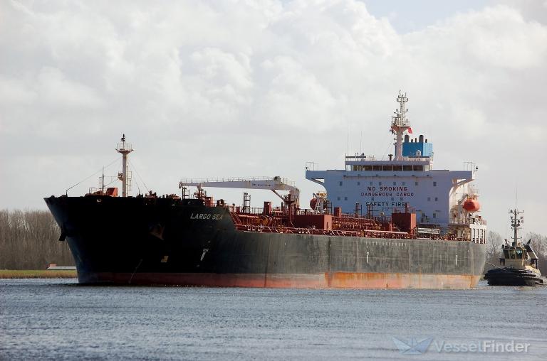largo sea (Chemical/Oil Products Tanker) - IMO 9746279, MMSI 636017596, Call Sign D5LT6 under the flag of Liberia