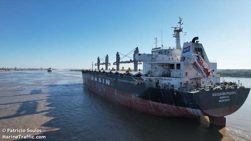 mandarin phoenix (Bulk Carrier) - IMO 9533347, MMSI 636019611, Call Sign D5VH5 under the flag of Liberia