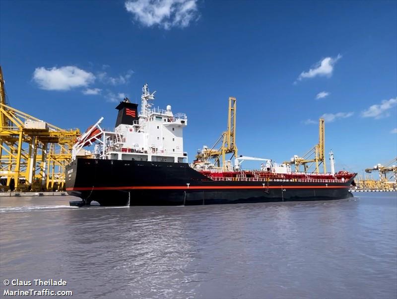 monjasa server (Chemical/Oil Products Tanker) - IMO 9510577, MMSI 636020246, Call Sign D5YI2 under the flag of Liberia
