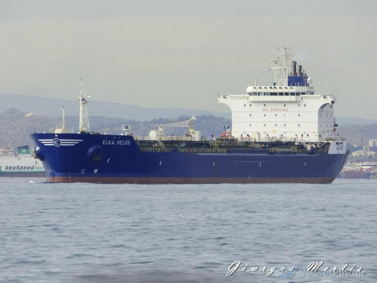 elka delos (Chemical/Oil Products Tanker) - IMO 9259290, MMSI 636020277, Call Sign D5YM5 under the flag of Liberia