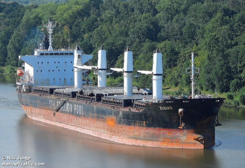 zudar (Bulk Carrier) - IMO 9574042, MMSI 636092183, Call Sign A8XZ5 under the flag of Liberia