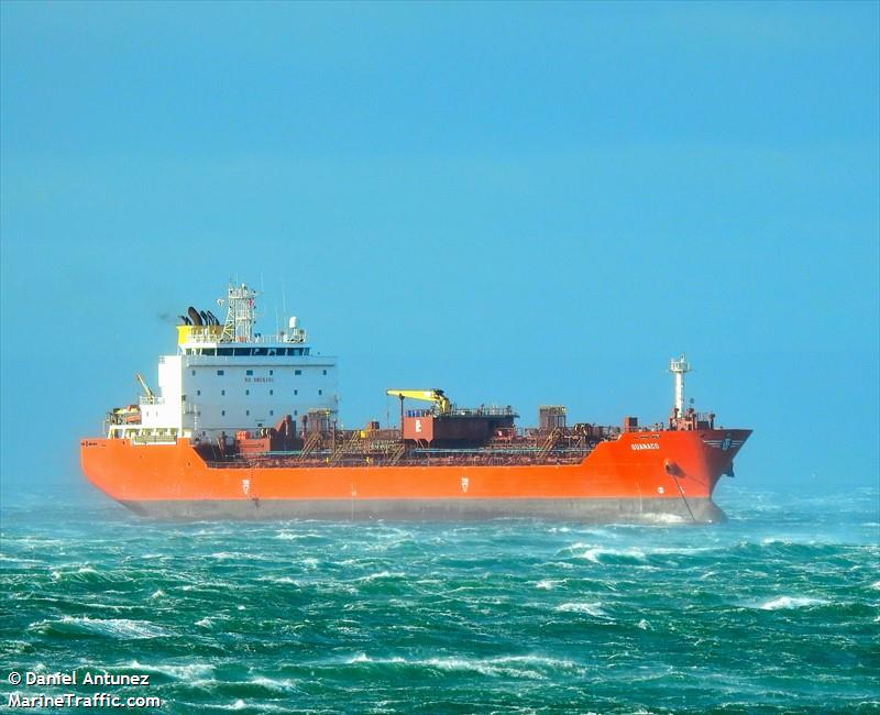 guanaco (Chemical/Oil Products Tanker) - IMO 9256834, MMSI 725024000, Call Sign CBGN under the flag of Chile