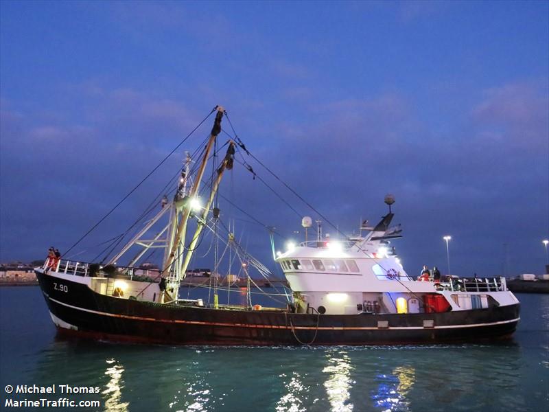 mfv z90 francine (Fishing vessel) - IMO , MMSI 205197000, Call Sign OPDL under the flag of Belgium