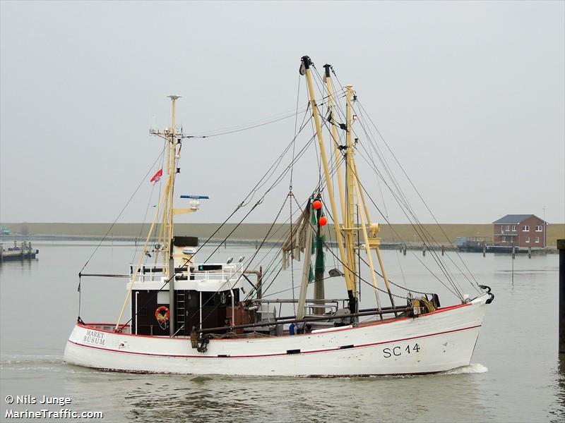 maret (Fishing vessel) - IMO , MMSI 211294100, Call Sign DJIJ under the flag of Germany