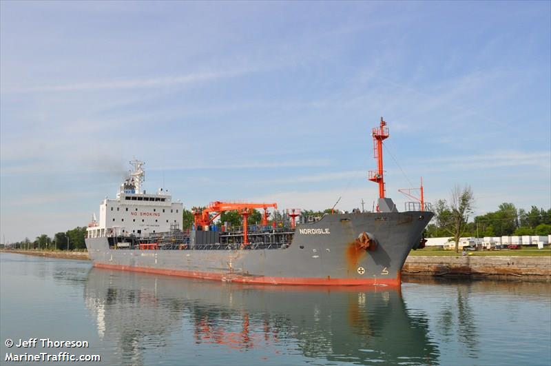 nordisle (Chemical/Oil Products Tanker) - IMO 9457828, MMSI 212744000, Call Sign 5BWH2 under the flag of Cyprus