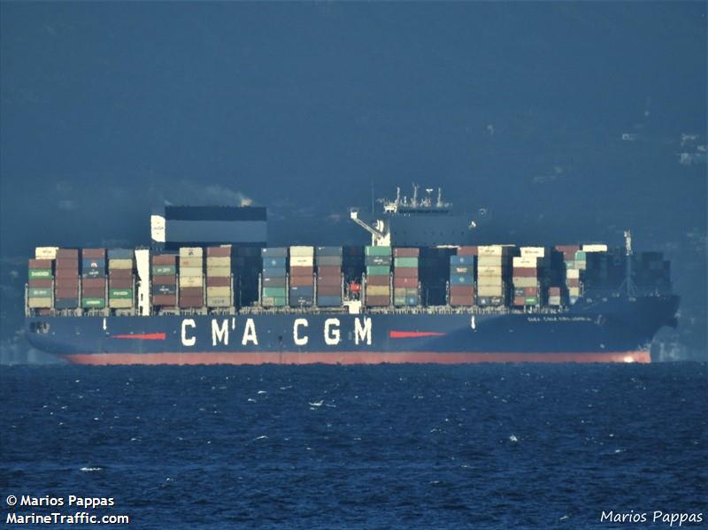 cma cgm columba (Container Ship) - IMO 9410789, MMSI 215249000, Call Sign 9HA5028 under the flag of Malta