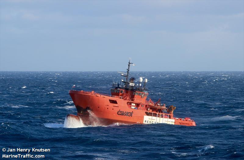esvagt celina (Standby Safety Vessel) - IMO 9641649, MMSI 219465000, Call Sign OWKX2 under the flag of Denmark