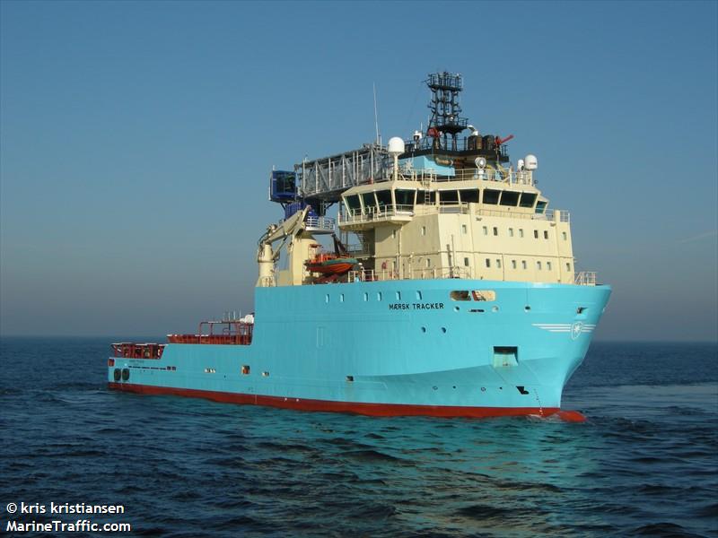 maersk tracker (Offshore Tug/Supply Ship) - IMO 9388637, MMSI 220588000, Call Sign OYGP2 under the flag of Denmark