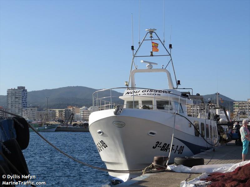 nou gisbert (Fishing vessel) - IMO , MMSI 224566950, Call Sign EC2922 under the flag of Spain