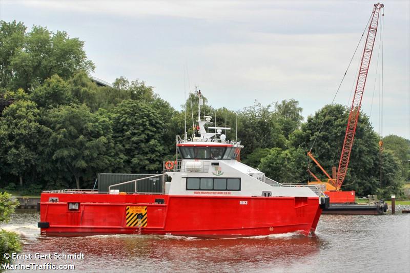 mo 3 (Offshore Tug/Supply Ship) - IMO 9798650, MMSI 232005627, Call Sign MAKX9 under the flag of United Kingdom (UK)