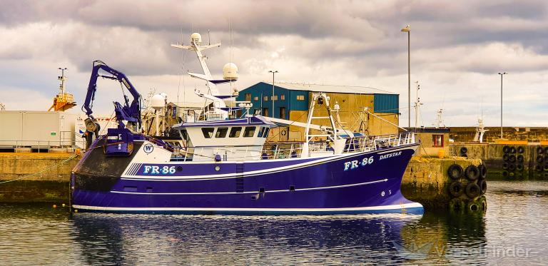 daystar fr86 (Fishing vessel) - IMO , MMSI 232005718, Call Sign MALN3 under the flag of United Kingdom (UK)