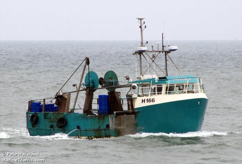 hollie j h166 (Fishing vessel) - IMO , MMSI 235020797, Call Sign MGAJ8 under the flag of United Kingdom (UK)